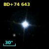 BD+74   643