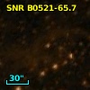 SNR B0521-65.7