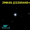 2MASS J22205440+1618351