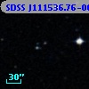 SDSS J111536.76-000145.3