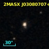 2MASX J03080707+0027225
