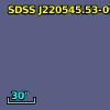 SDSS J220545.53-092916.6