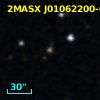 2MASX J01062200-0032082