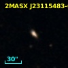 2MASX J23115483-0011078