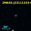 2MASS J23111333-0036218