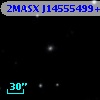 2MASX J14555499+7714002