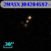 2MASX J04204587-2400504