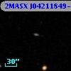 2MASX J04211849-2343283