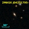 2MASX J04231795-2430367
