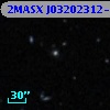 2MASX J03202312-4524202