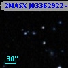 2MASX J03362922-3950049