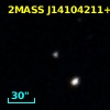 2MASS J14104211+7841566