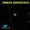 2MASX J04035353-3045458