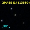 2MASS J14113580+7842499