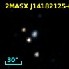 2MASX J14182125+7702364