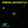 2MASX J03104713-0030296