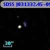 SDSS J031332.45-081137.7