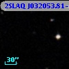 2SLAQ J032053.81-002528.1