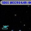 SDSS J032914.49-005451.4