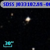 SDSS J033102.88-003316.1