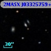 2MASX J03325759+0035533