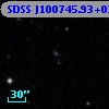 SDSS J100745.93+033801.9