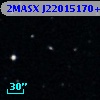 2MASX J22015170+0026038