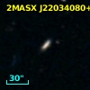 2MASX J22034080+0031361