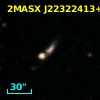 2MASX J22322413+0006179