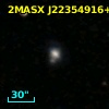 2MASX J22354916+0032214