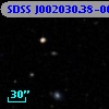 SDSS J002030.38-001043.3