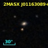 2MASX J01163089+0027035