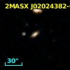 2MASX J02024382-0112190