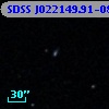 SDSS J022149.91-083826.3