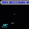 SDSS J022220.09-084055.1