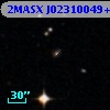 2MASX J02310049+0028560