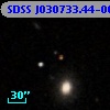 SDSS J030733.44-005655.9