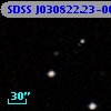 SDSS J030822.23-005527.6