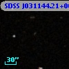 SDSS J031144.21+004010.5