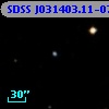 SDSS J031403.11-073448.3