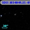 SDSS J034048.15-055056.3