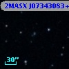 2MASX J07343083+2658056