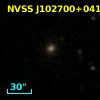 NVSS J102700+041245