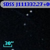 SDSS J111332.27+000001.8
