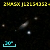 2MASX J12154352+0510227