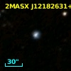 2MASX J12182631+4905440