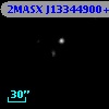 2MASX J13344900+6230170