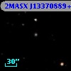 2MASX J13370889+0143499