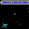2MASX J20535280+0050015