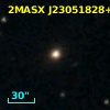 2MASX J23051828+1334374